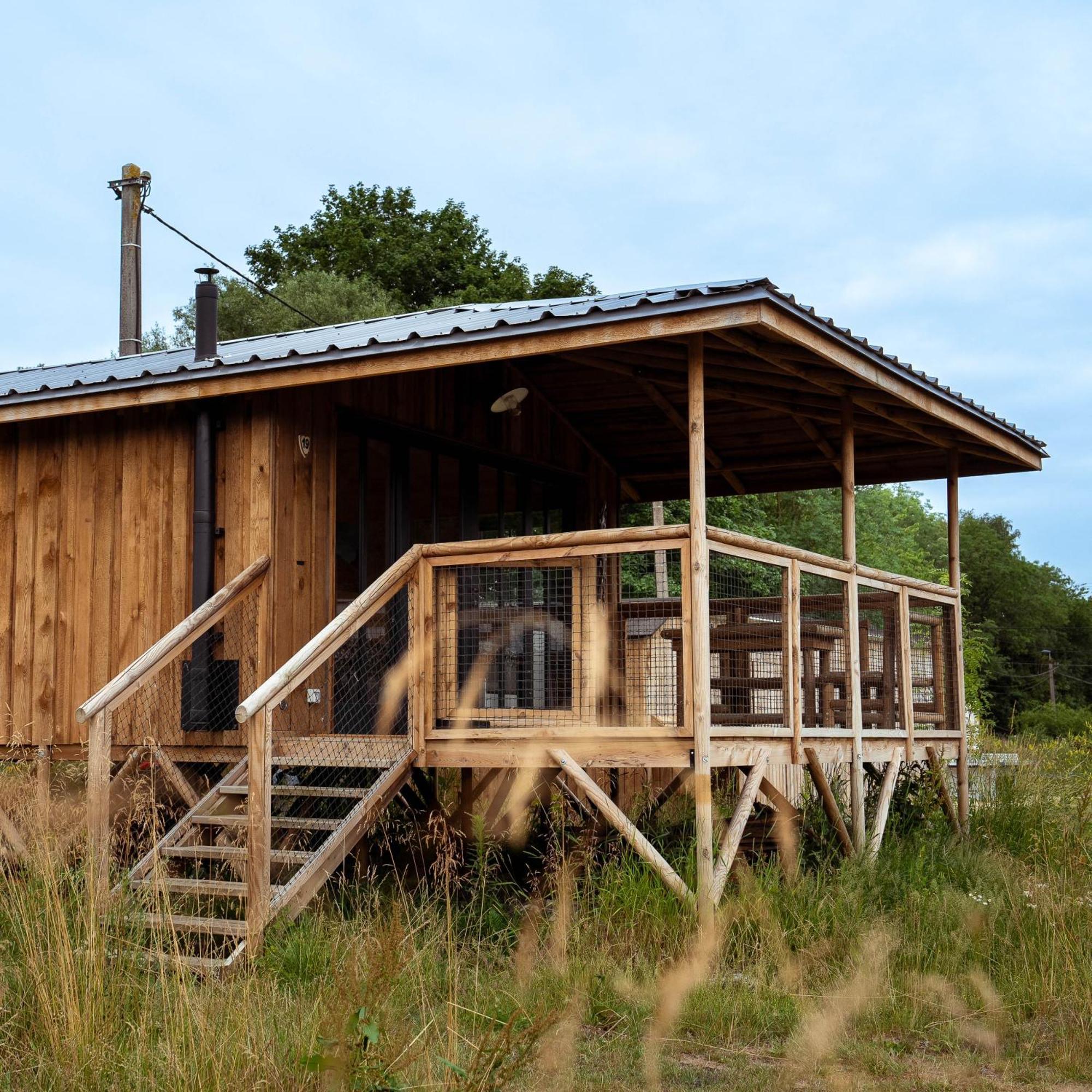 Ecau Lodge - Logement Insolite A 30Km De Pairi Daiza Écaussinnes-dʼEnghien Bagian luar foto