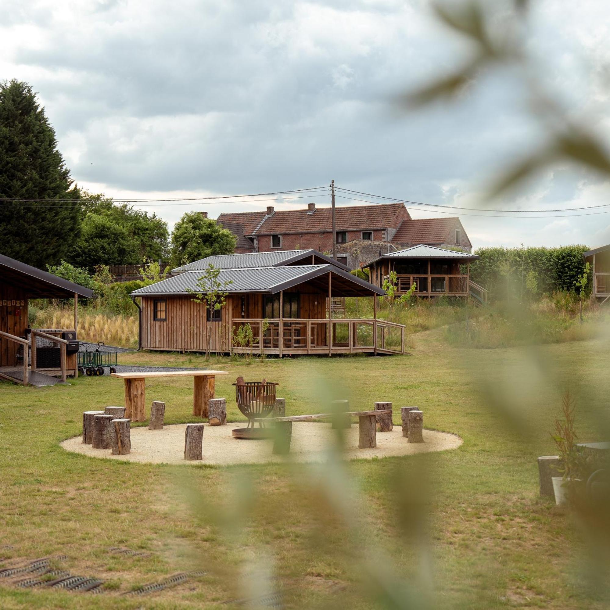 Ecau Lodge - Logement Insolite A 30Km De Pairi Daiza Écaussinnes-dʼEnghien Bagian luar foto